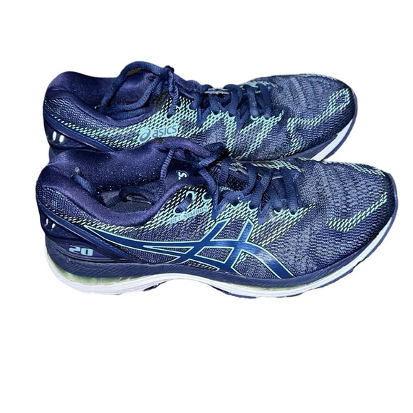 ASIC Gel Nimbus 20 Navy Blue Size 7 - Picture 1 of 6
